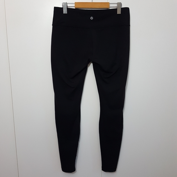 LULULEMON 10 Wunder Under Legging Pant Tight Black Size 10 (10-12) - Picture 10 of 14